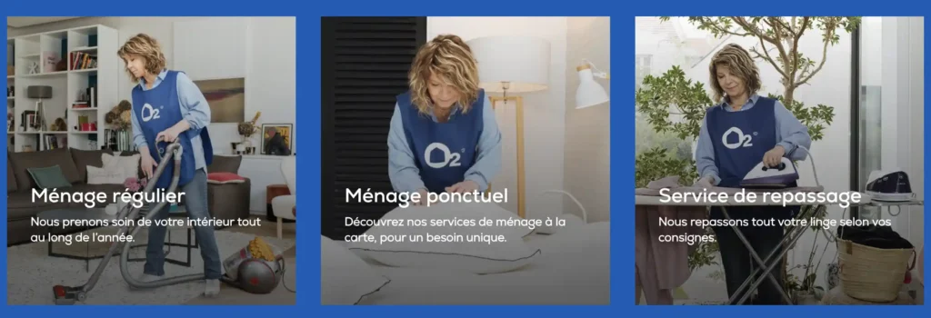 Les services proposés par O2