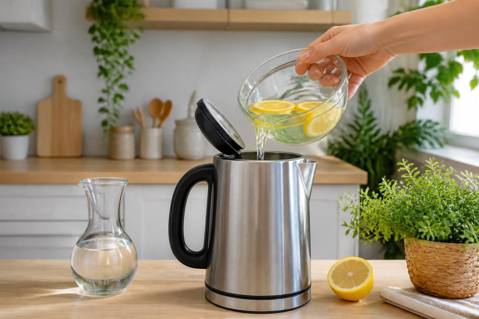 apprenez à détartrer votre bouilloire naturellement avec des astuces simples et écologiques pour éliminer le calcaire efficacement sans produits chimiques.
